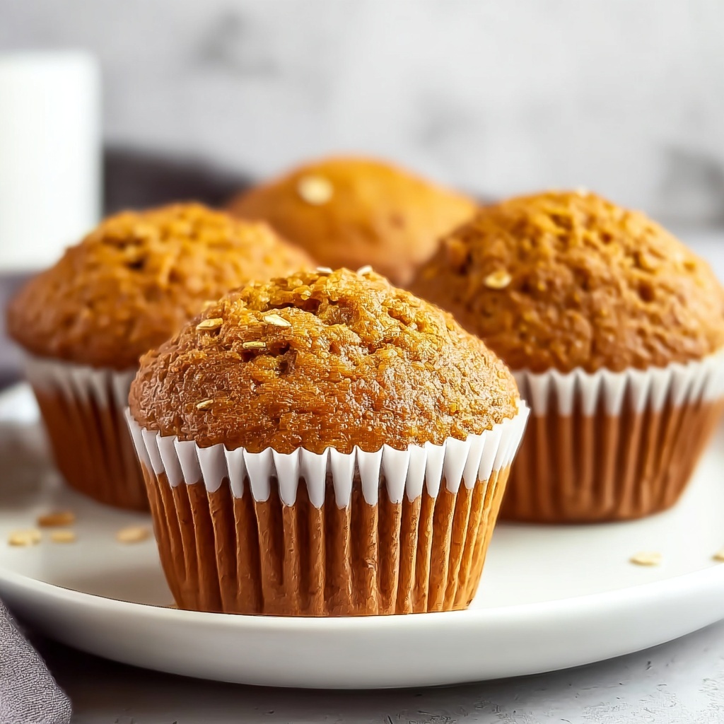 Healthy Greek Yogurt Pumpkin Muffins Recipe - Recipe Image
