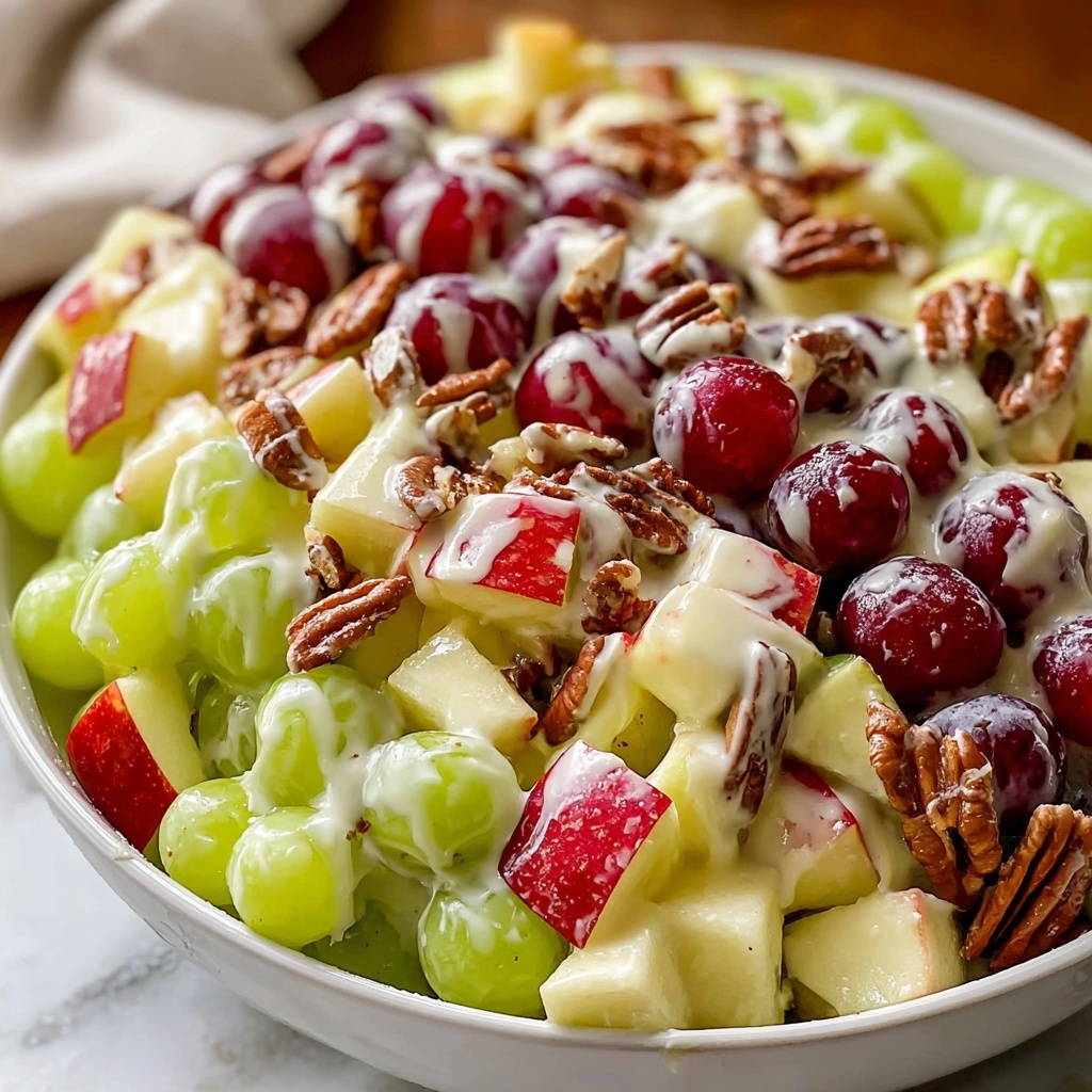 Apple Salad with Cranberries, Nuts, and Feta Recipe - Recipe Image