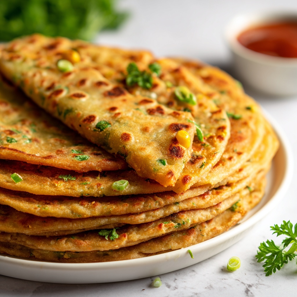 Jian Bing (Chinese Crepes) Recipe - Recipe Image