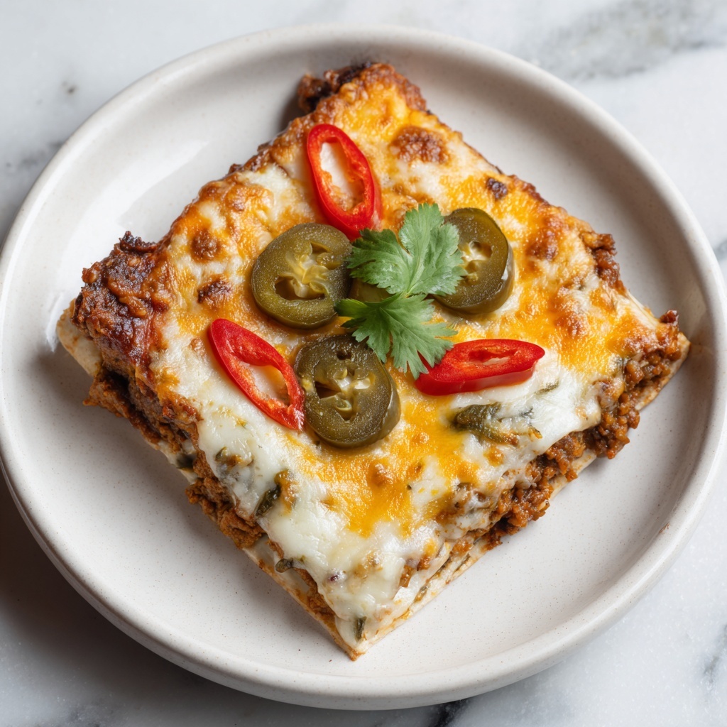 Cheesy Chicken Fajita Casserole Recipe - Recipe Image