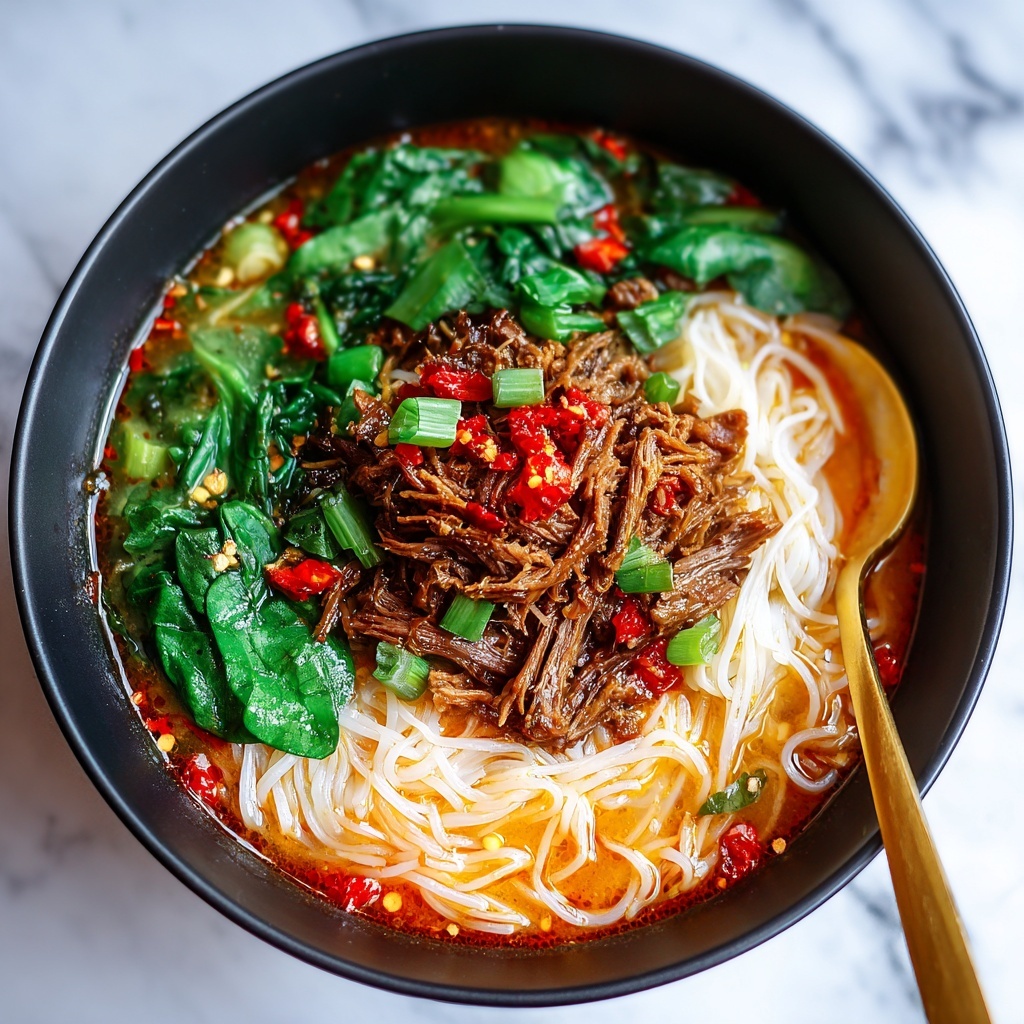 Korean Spicy Beef and Vegetable Soup Recipe - Recipe Image