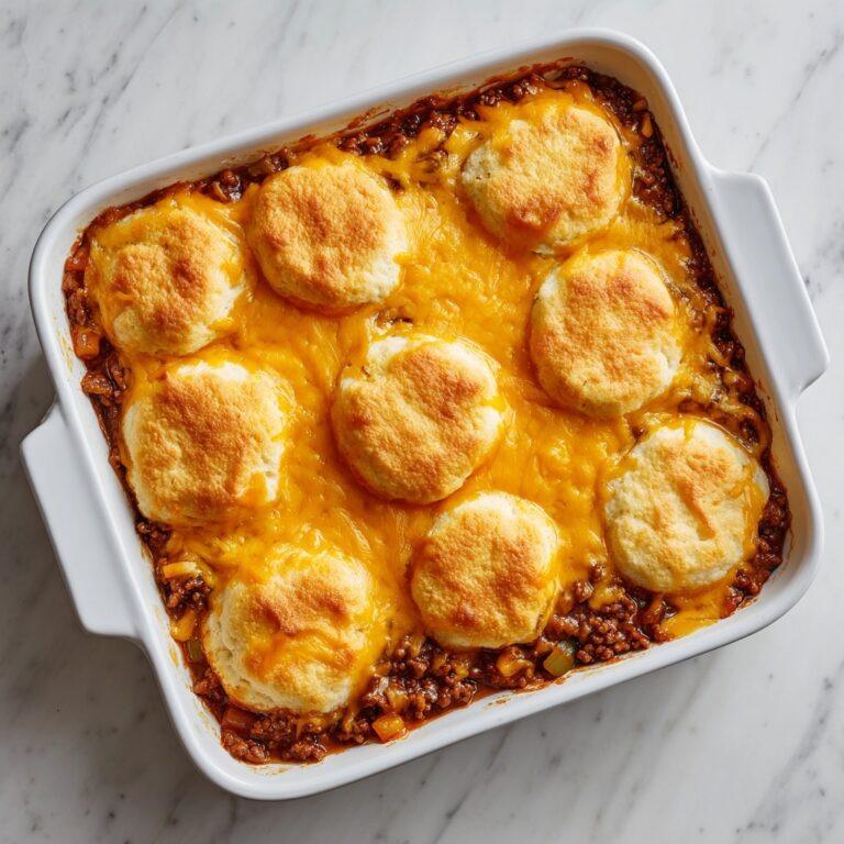 Sloppy Joe Bubble Up Casserole Recipe