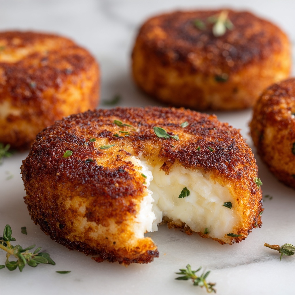 Crispy Air Fried Babybel Cheese Bites Recipe - Recipe Image