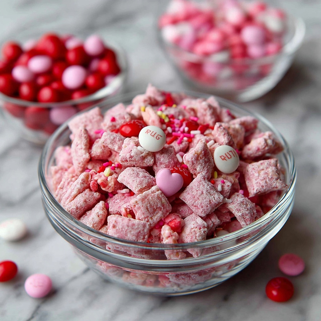 Strawberry White Chocolate Chex Mix Recipe - Recipe Image