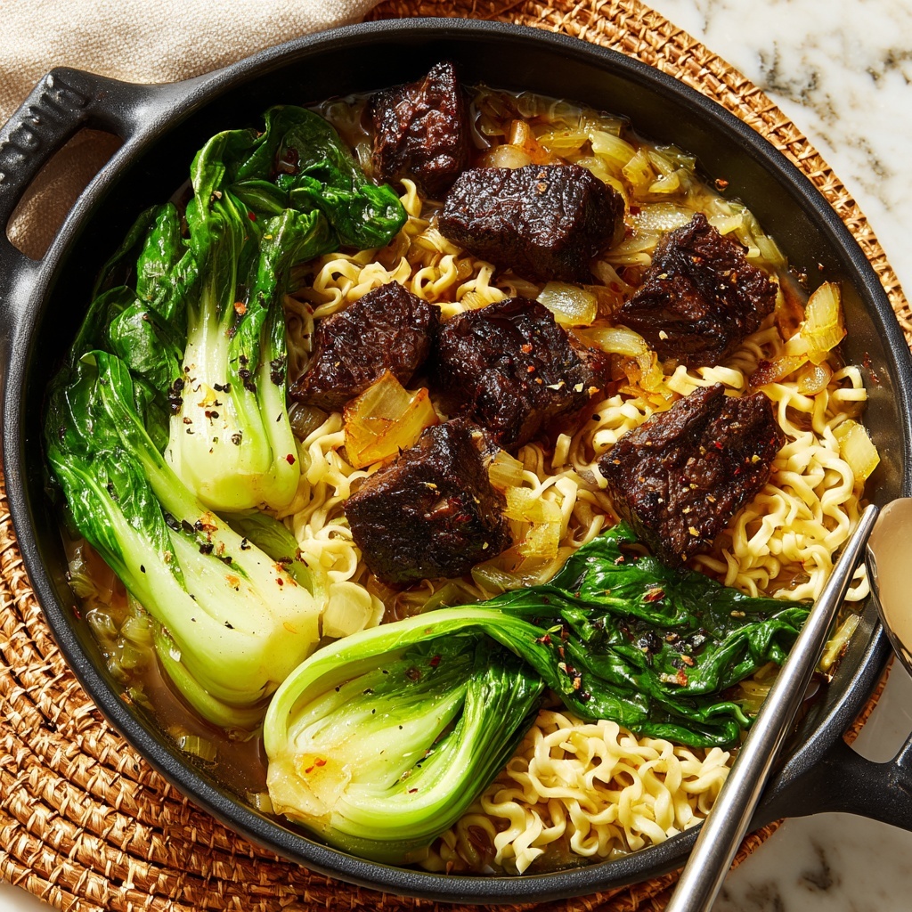 Black Pepper Beef Noodles Recipe - Recipe Image