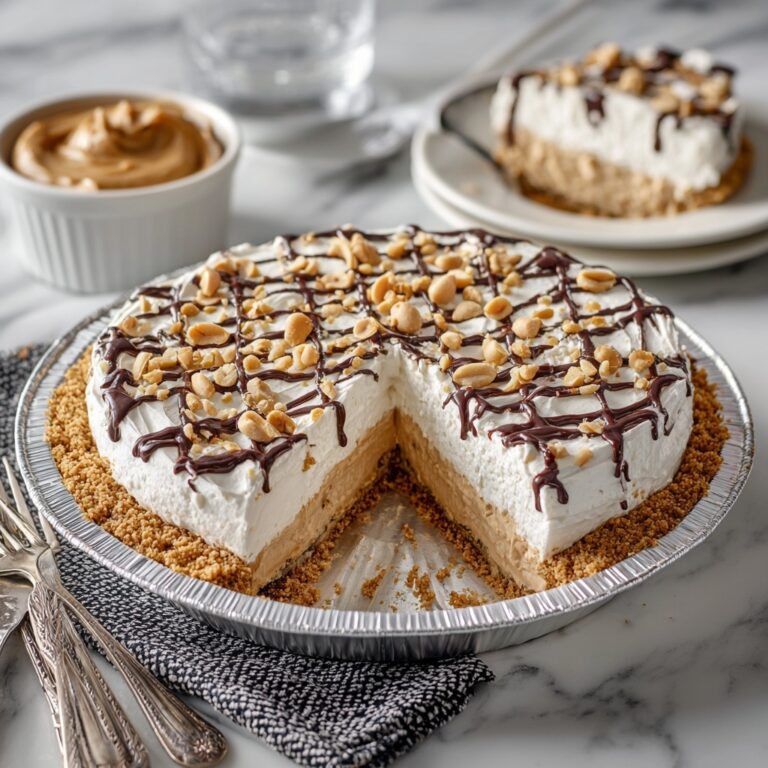 No Bake Peanut Butter Pie Recipe