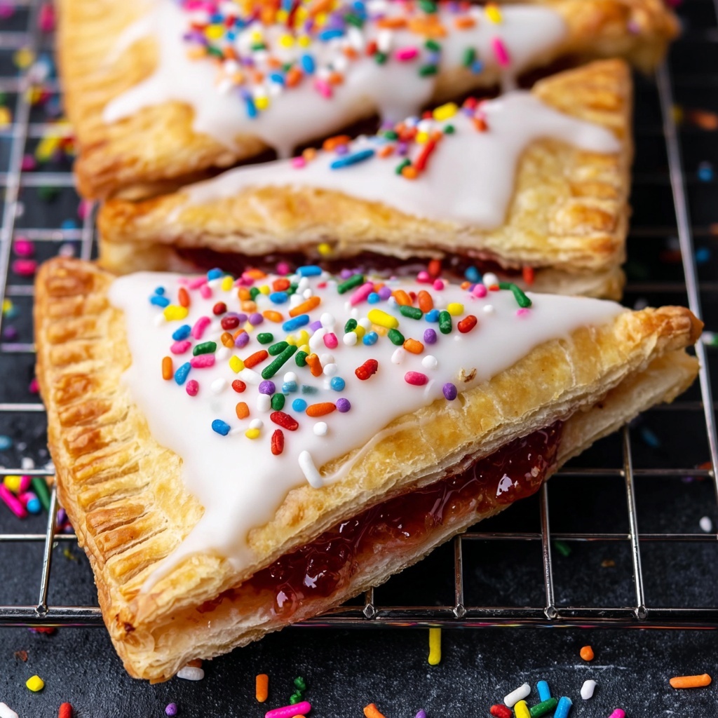 Giant Frosted Strawberry Pop Tart Recipe - Recipe Image