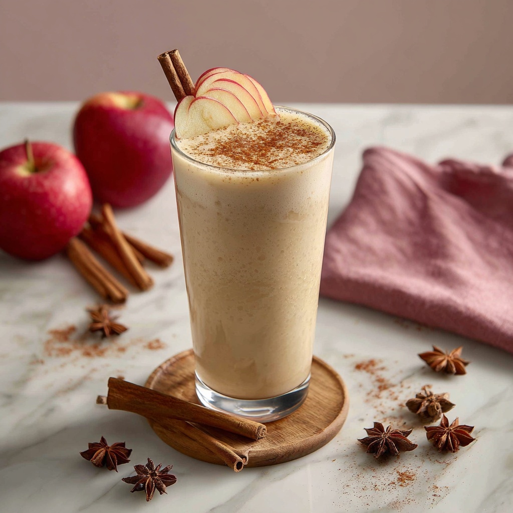 Apple Cider Float with Cinnamon and Star Anise Recipe - Recipe Image