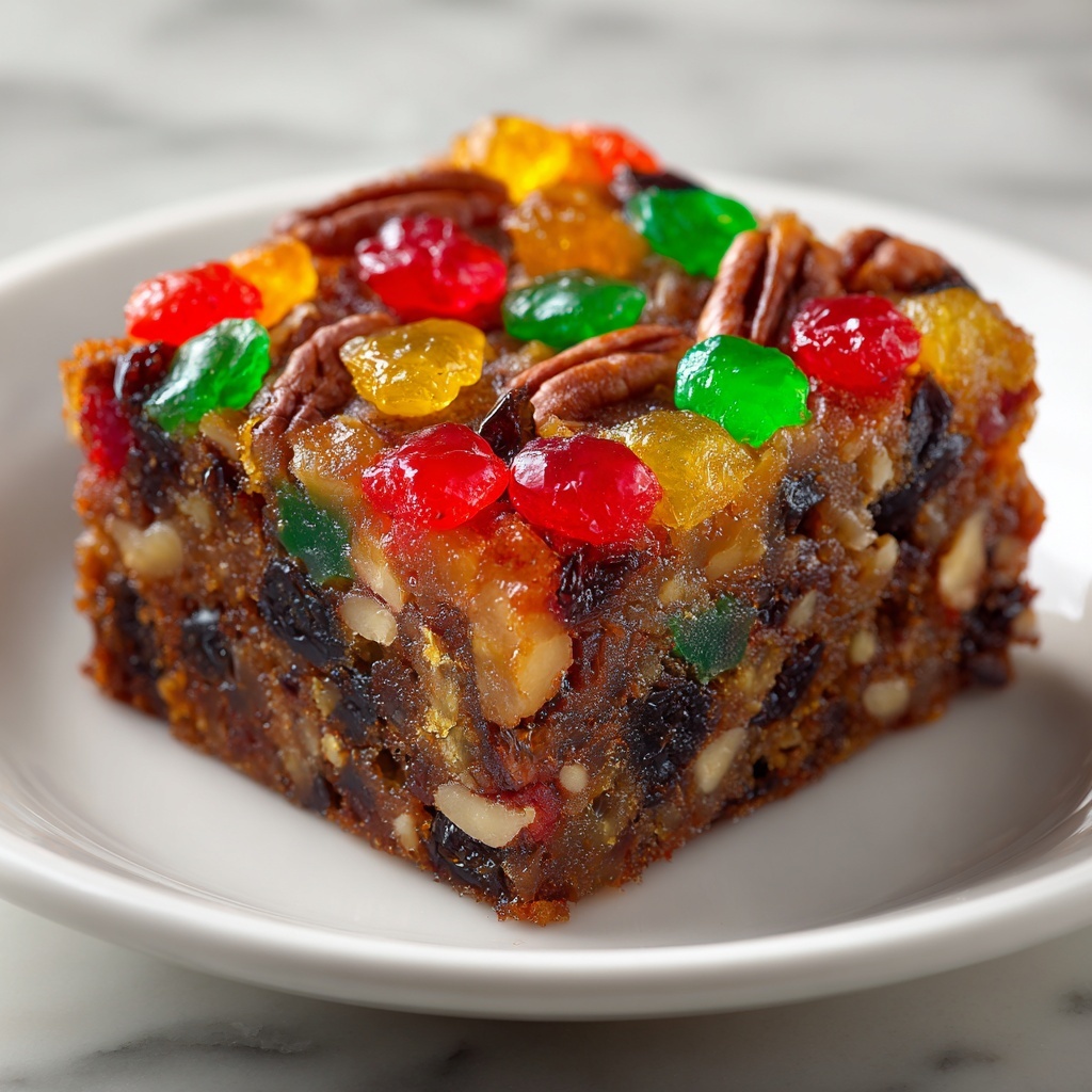 Traditional Christmas Fruit Cake Recipe - Recipe Image