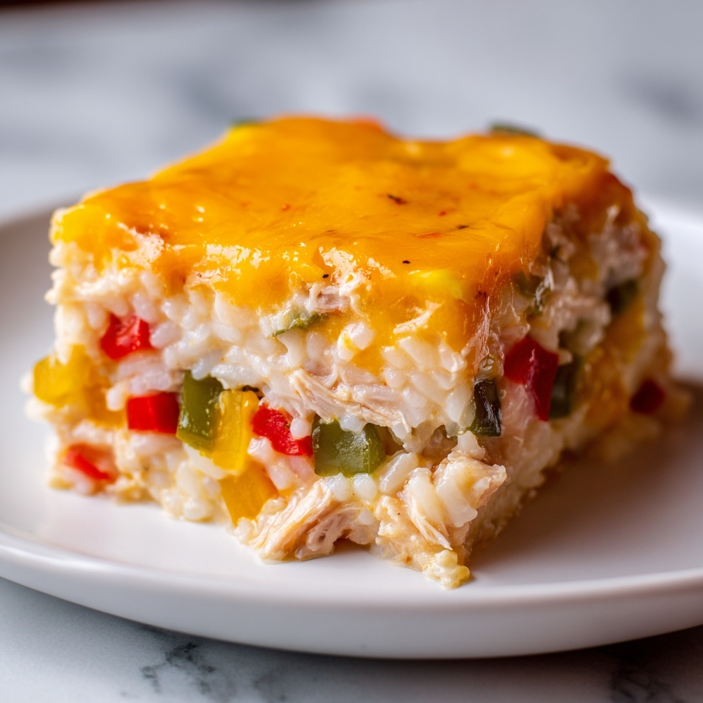 Cheesy Chicken Fajita Casserole Recipe - Recipe Image