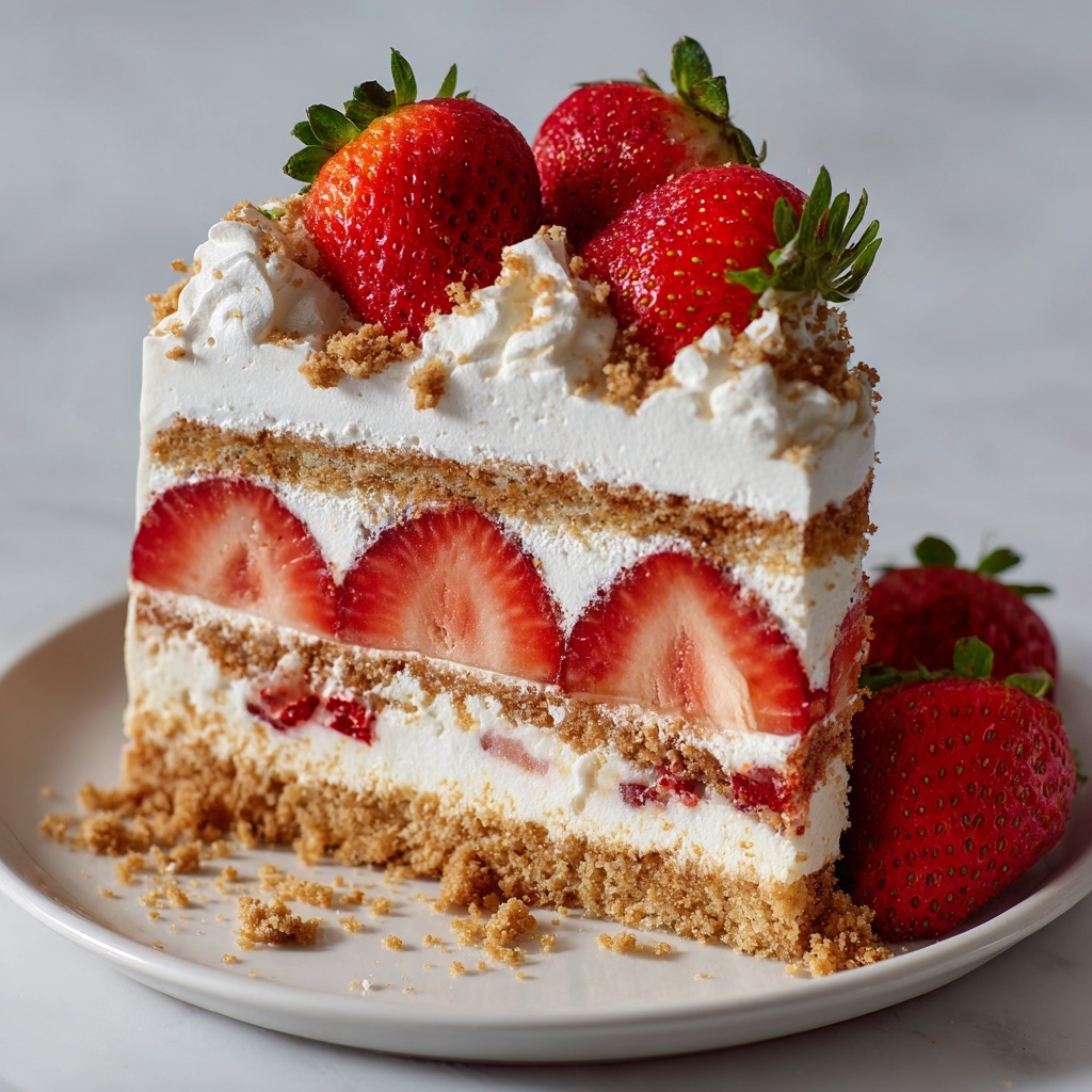 Strawberry Lasagna Recipe - Recipe Image