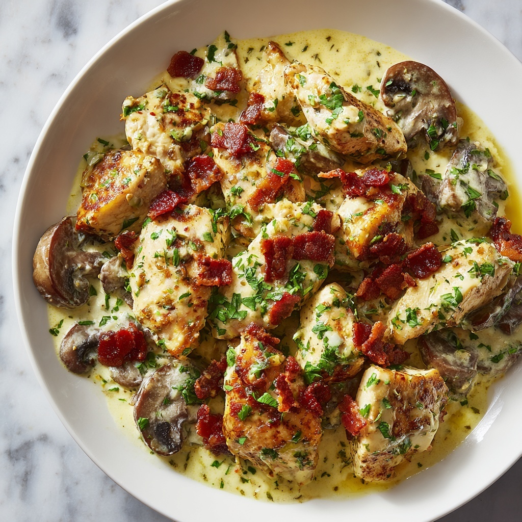 Easy Tuscan Slow Cooker Chicken Thighs Recipe - Recipe Image