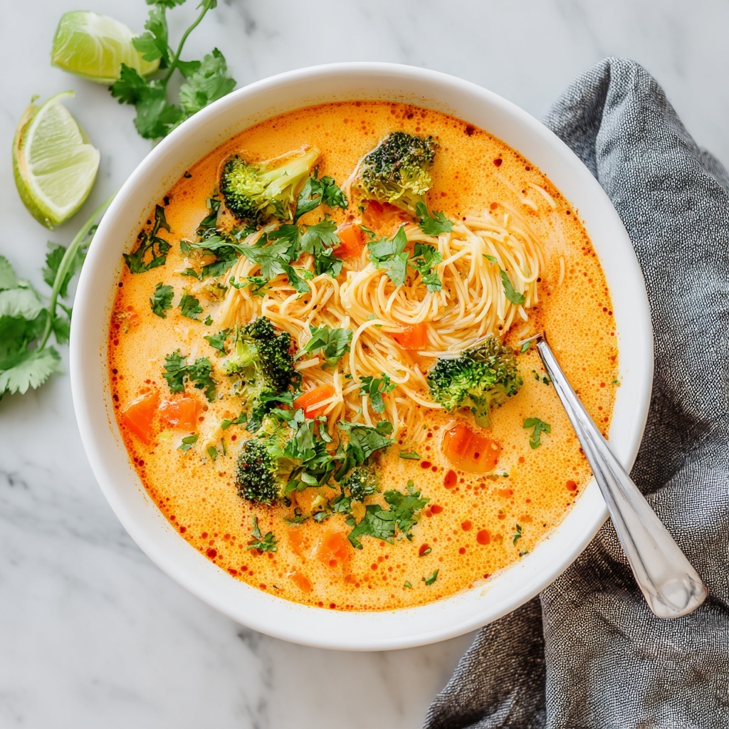 Thai Coconut Curry Soup Recipe - Recipe Image