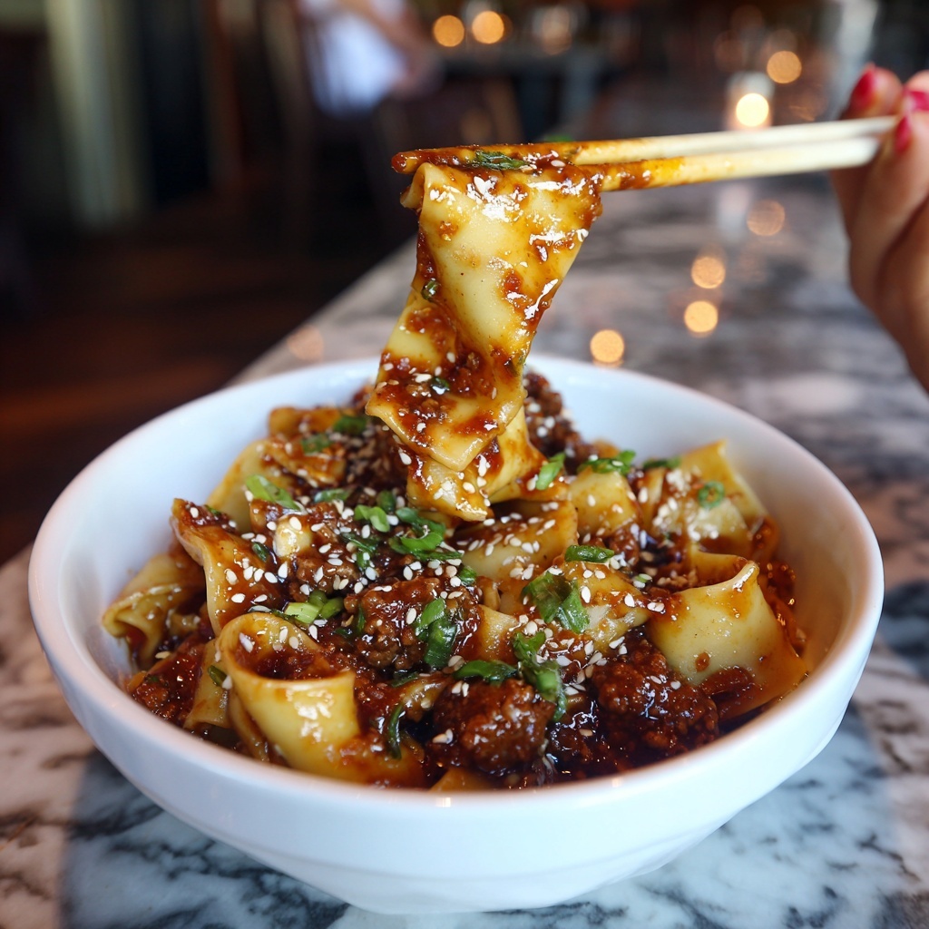 Cumin Lamb Noodles Recipe - Recipe Image
