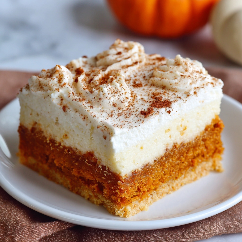 Pumpkin Bars with Cream Cheese Frosting Recipe - Recipe Image