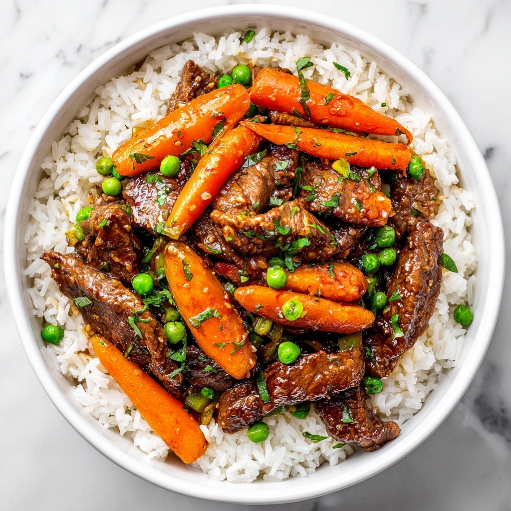 Crispy Beef Rice Bowl: A Delicious Recipe for a Quick Meal Recipe - Recipe Image