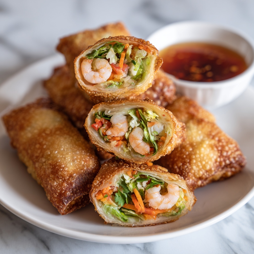 Shrimp Egg Rolls Recipe - Recipe Image