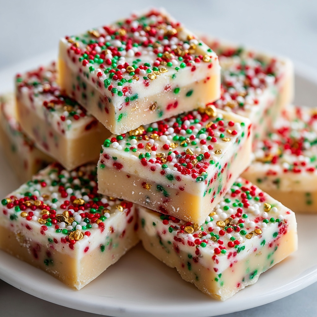 Candy Cane Fudge Recipe - Recipe Image
