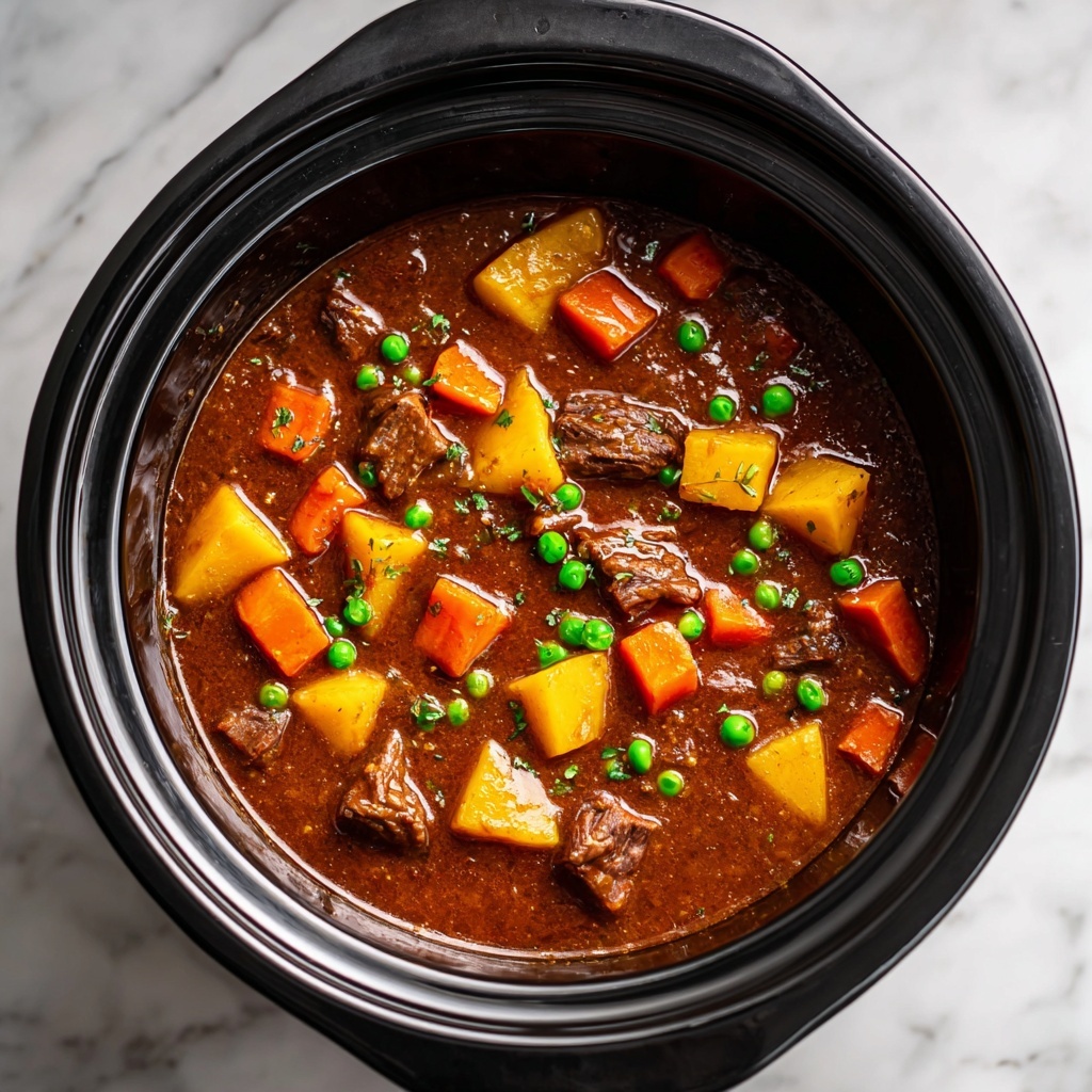 Wholesome Crockpot Beef Stew Recipe - Recipe Image