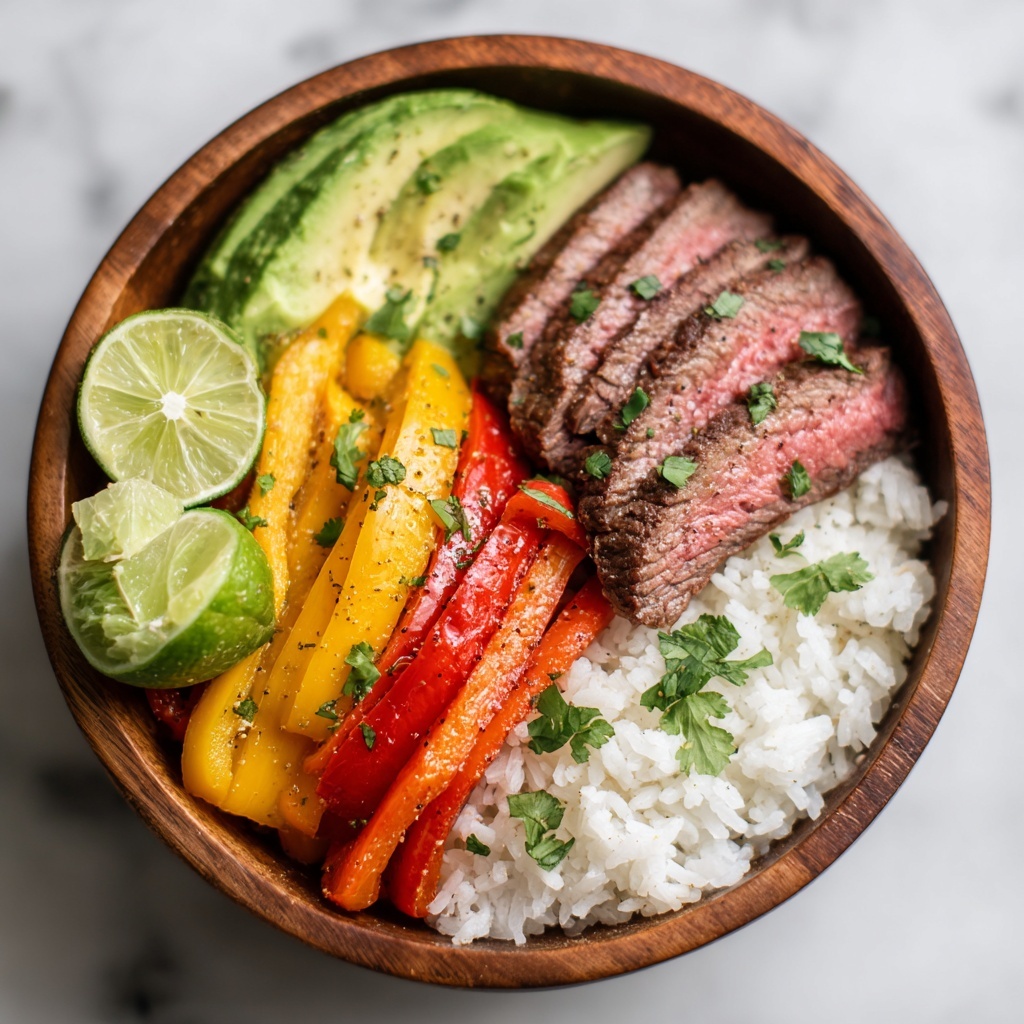 Low Carb Steak Fajita Bowl Recipe: Bold, Fresh & Flavor-Packed Recipe - Recipe Image